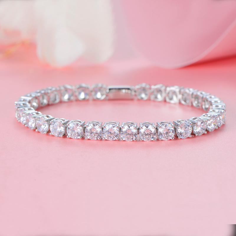 5mm AAA CZ Tennis Bracelet