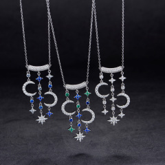 moon star necklace