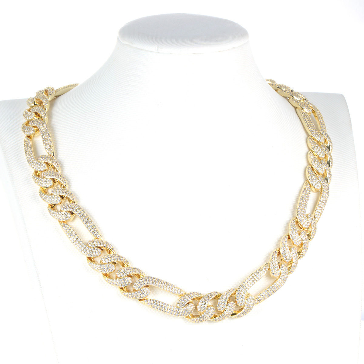 18K Gold Plated Cuban Link Chain 13mm