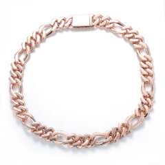 Rose Gold Cuban Link Chain 14mm