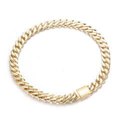 18K Gold Plated Cuban Link Chain 13mm