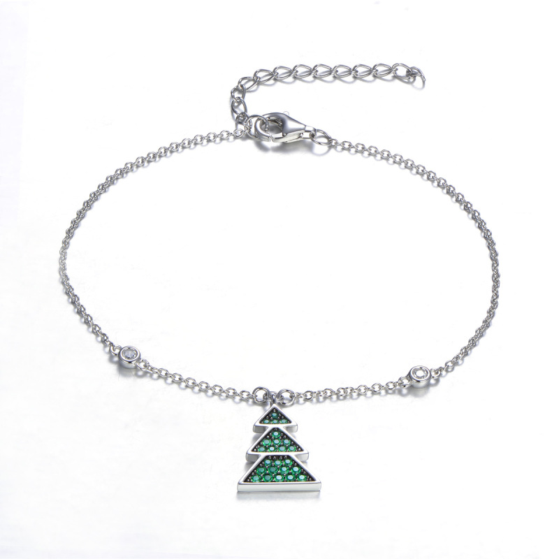 Christmas fir tree bracelets