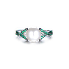 Christmas Pearl Ring