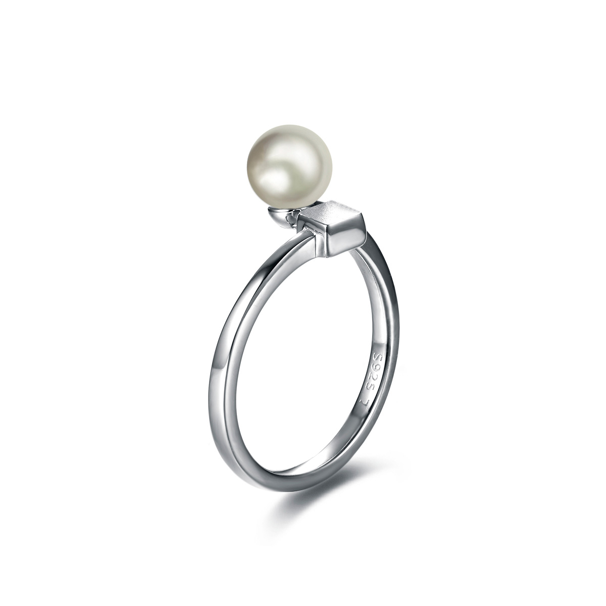 Pearl Open Ring