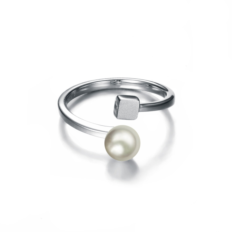 Pearl Open Ring