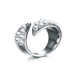 Pearl Open Ring