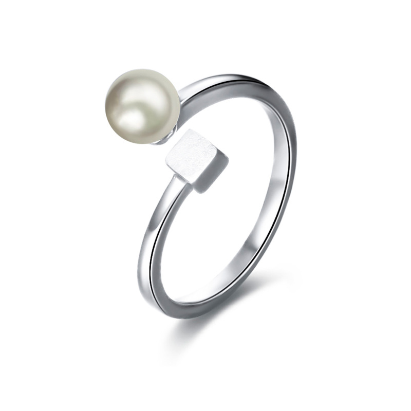 Pearl Open Ring