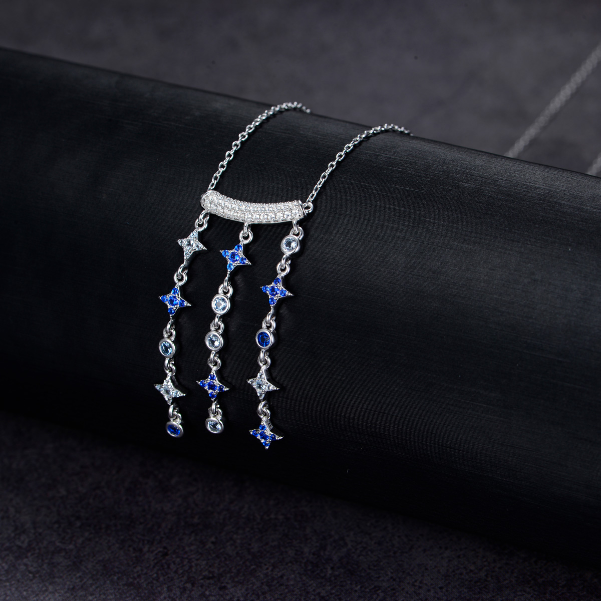 Starlight filled the sky Necklace