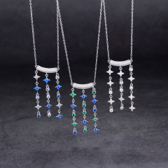 Starlight filled the sky Necklace