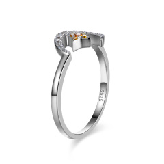 moon and star ring