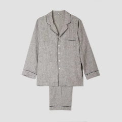 Mens linen pajama set