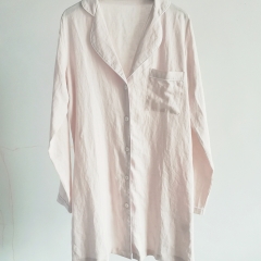 Linen women night shirt