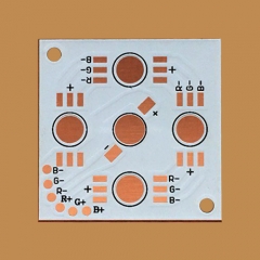 Thermoelectric separation RGB led lighting Copper-base pcb