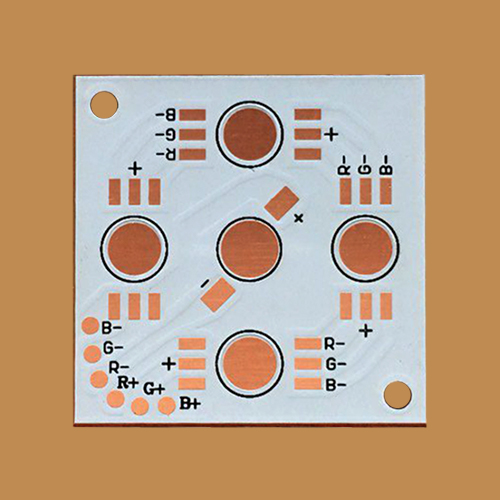 Thermoelectric separation RGB led lighting Copper-base pcb