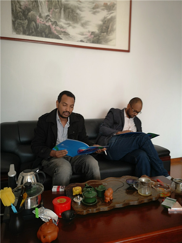 Customers from Sudan visit Kelucktyre Customers from Sudan visit Kelucktyre