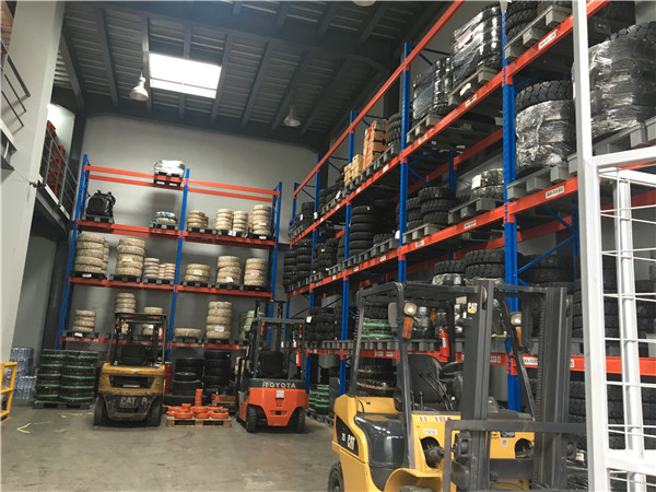 Kelucktyre visit solid tire customers in Indonesia Kelucktyre visit solid tire customers in Indonesia