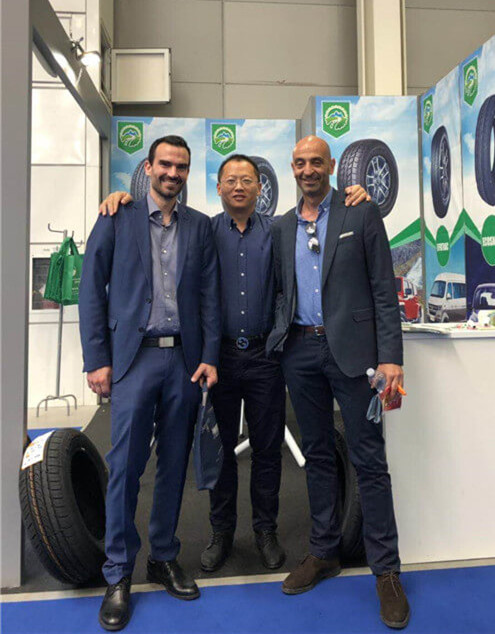 Keluck Tyre on ITALY Autopromotec Bologna Keluck Tyre on ITALY Autopromotec Bologna