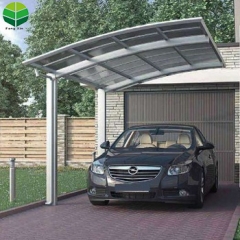 Balcony Sunshade Awning Aluminium Metal Canopy Carports Material Covers