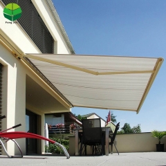 China New Design Outdoor Full Cassette Retractable Patio Sun Shade Awning