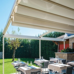 High Quality Low Price Folding Awnings Outdoor Side Terrace Roof Retractable System