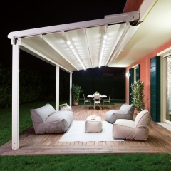 High Quality Low Price Folding Awnings Outdoor Side Terrace Roof Retractable System