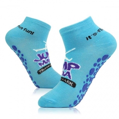 Custom kids trampoline park jump socks trampoline grip socks bulk