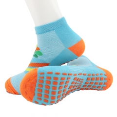 Kids anti slip no show socks non slip sports yoga socks trampoline jump socks