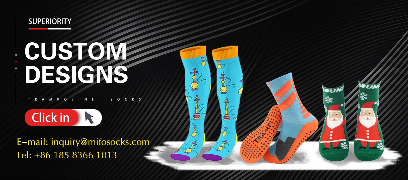 MiFo Custom Trampoline Grip Socks