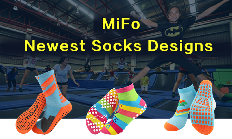 Our Newestv Designs of Trampoline Socks