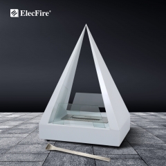 ElecFire Freestanding Indoor&Outdoor Ventless Bio Ethanol Fireplace EF-MV-19B1