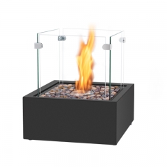 ElecFire Indoor&Outdoor Portable Tabletop Fireplace–Clean-Burning Bio Ethanol Ventless Fireplace EF-MV-16B1