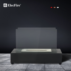 ElecFire Indoor&Outdoor Portable Tabletop Fireplace–Clean-Burning Bio Ethanol Ventless Fireplace EF-MT-21B1