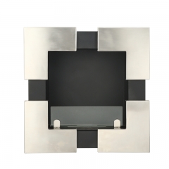 ElecFire Indoor Bio Ethanol Fireplace Wall Mounted EF-MW-24SB1