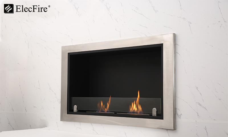 ElecFire bio ethanol fireplace flame effect is good