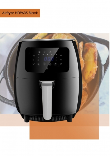 Digital air fryer, 8 cooking functions, 4.5L
