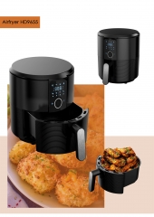 Air fryer 3.5L, LCD digital touch screen control oilless cooker, non-stick basket