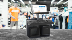 Nouveau Terminal de Pos à Écran Tactile Pliable