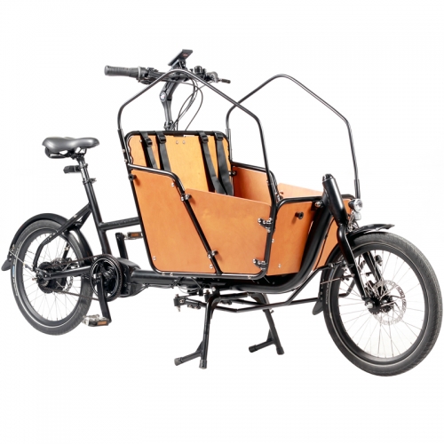 Throttle electric cargo bike two wheel