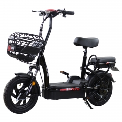 Small size electric bike with two seats