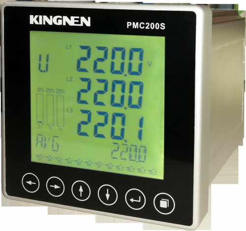 Medidor de potencia multifuncional de 220 VCA / 5 A para administración de energía PMC200S