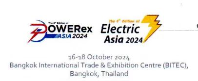 Visit KINGSINE At Exhibition: POWEREX ASIA THAILAND From 16th to 18th October，2024