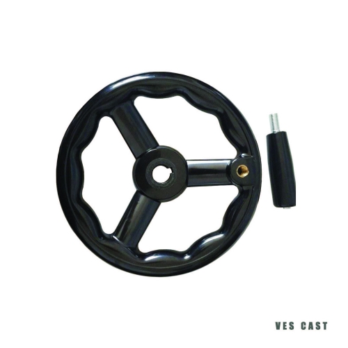 VES CAST-Hand wheel--Carbon steel-Custom steering wheel -design-Tractor parts