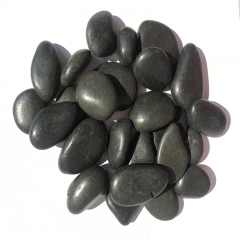 TM-PB002 Black Pebble Decorative Stone