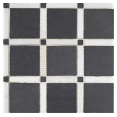 TM-M041 Black and White Mosaic