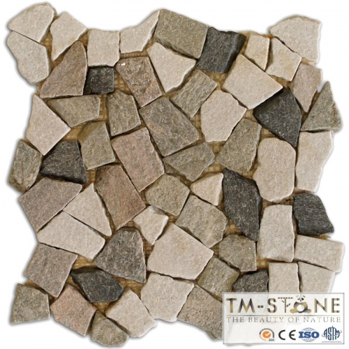 TM-M081 Nature Stone Floor Mosaic