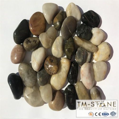 TM-PM002 Colorful Natural Pebble Stone