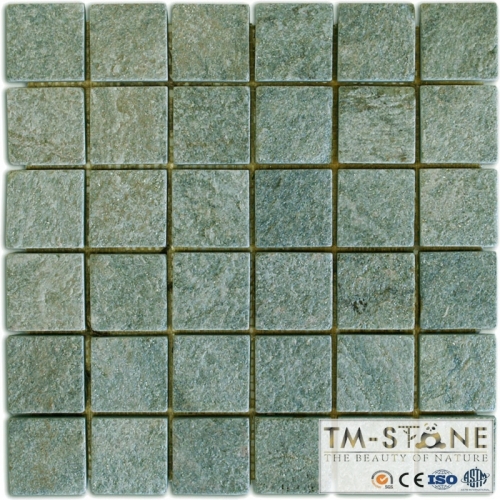 TM-M069 Green Quartz Mosaic
