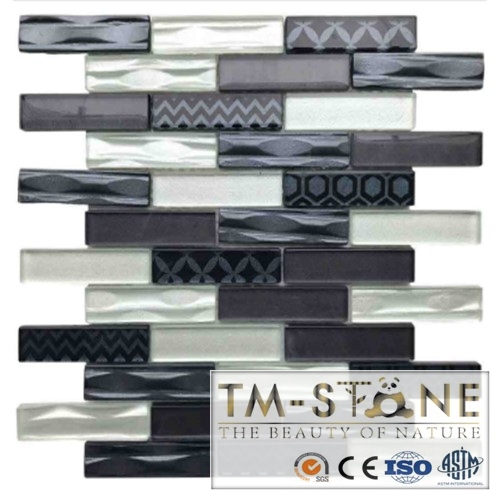 TM-MXK03 Stripe Mosaic Wall