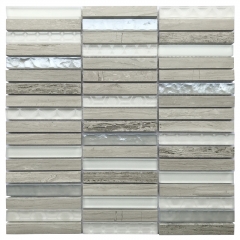 TM-MYG03 Glass and Stone Wall