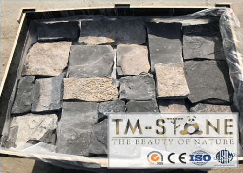 TM-WL005 Black Loose Stone Wall